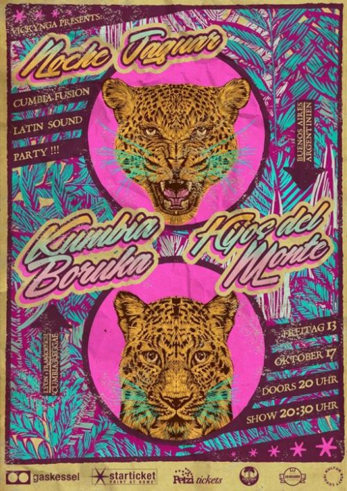Poster für Noche Jaguar , gestaltet von  Gran OM