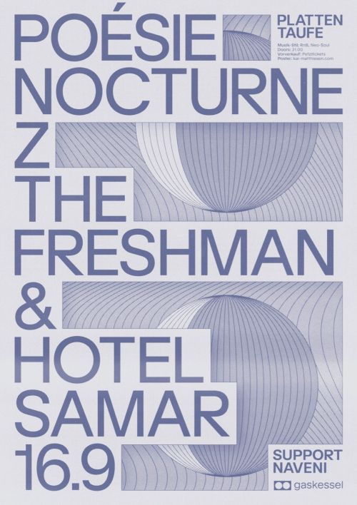 Poster für Z the Freshman & Hotel Samar , gestaltet von Kai Matthiesen