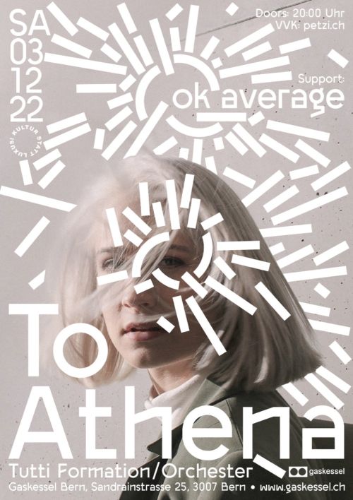 Poster für To Athena, gestaltet von Yemaz Salzmann