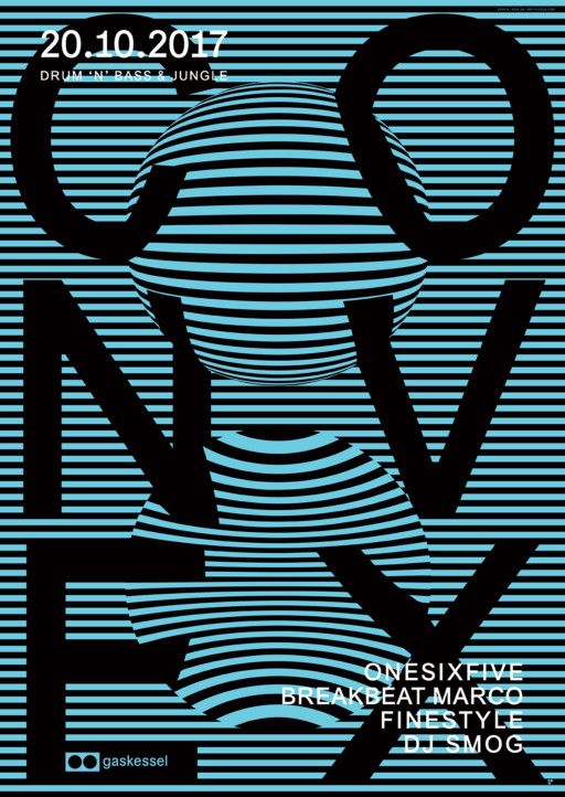 Poster für Convex, gestaltet von Kai Matthiesen