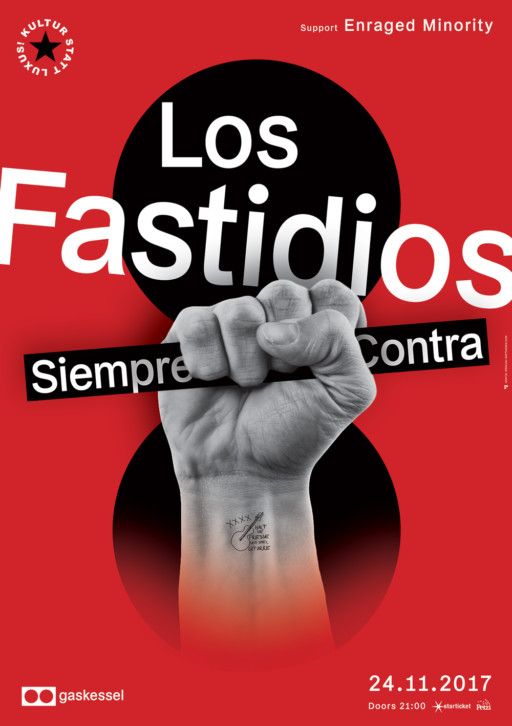 Poster für Los Fastidios (ESP) , gestaltet von  Kai Matthiesen