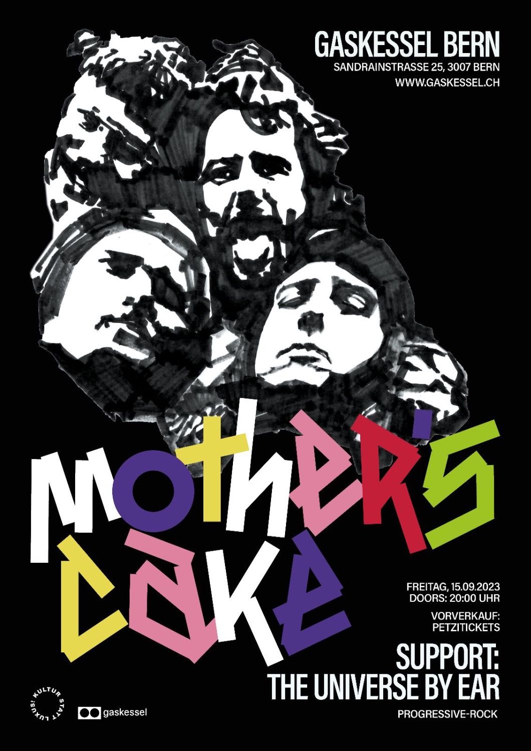 Poster für Mothers Cake , gestaltet von Robin Schneider 