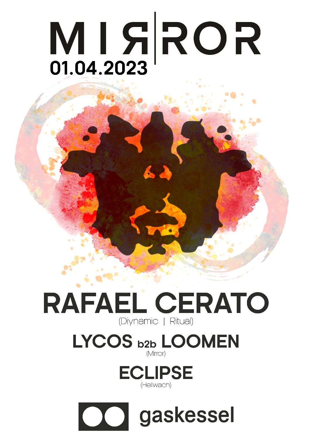 Poster Mirror w/ Rafael Cerato (FR) Lycos b2b Loomen & Eclipse