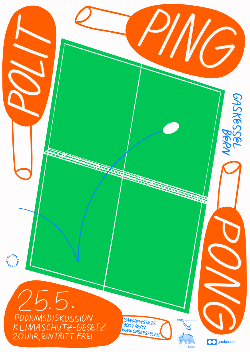 Poster Polit-Ping-Pong